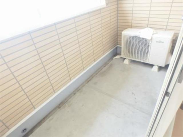 バルコニー　お洗濯もばっちり