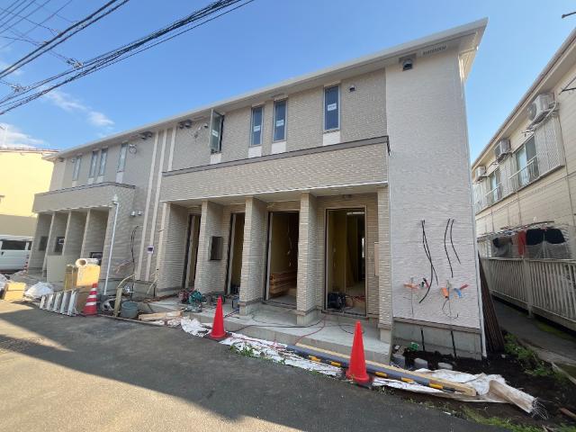 建物外観　建築現場