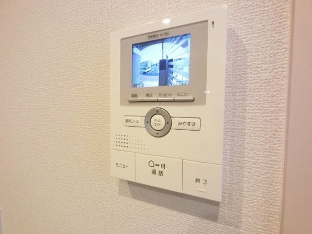 セキュリティ　録画機能付カラーモニターインターホン