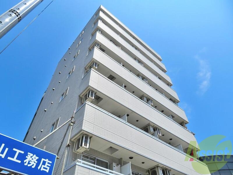 建物外観　大阪市西淀川区花川。ロジュマン花川