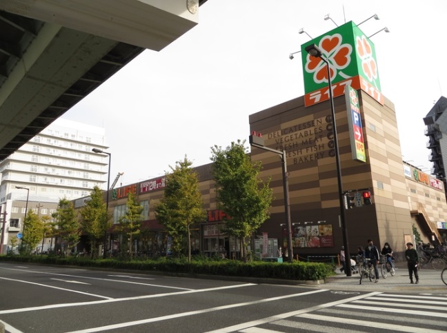 スーパー　ライフ弁天町店（スーパー）まで442m