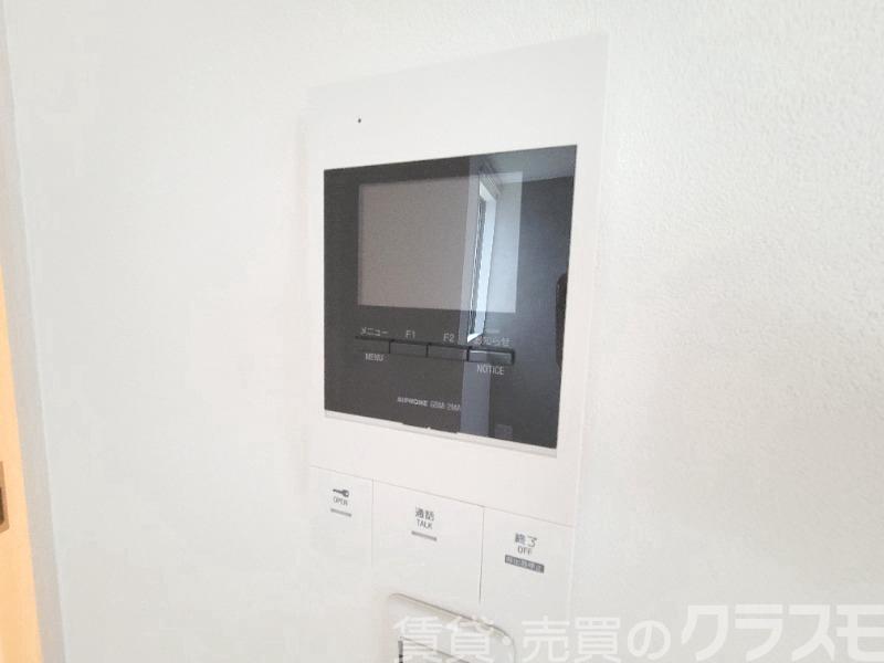 セキュリティ　来訪者が確認できるモニターホン♪