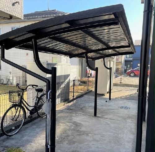 その他共有部分　屋根付き駐輪場完備