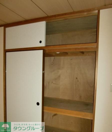 収納　天袋付きで収納力ありますね