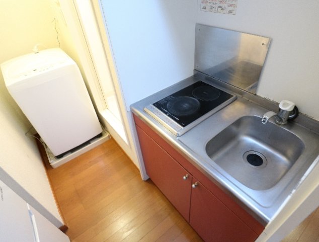 バス・シャワールーム　キッチンでお料理をお楽しみください