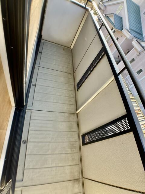 バルコニー　写真は別の部屋のものです。