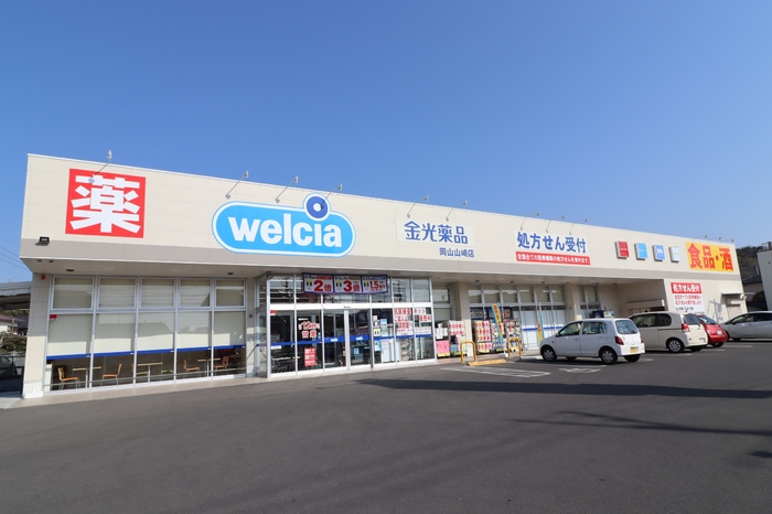 ドラックストア　金光薬品岡山山崎（ドラッグストア）まで500m