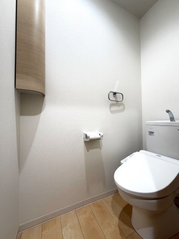 トイレ　ゆったりとした空間のトイレです