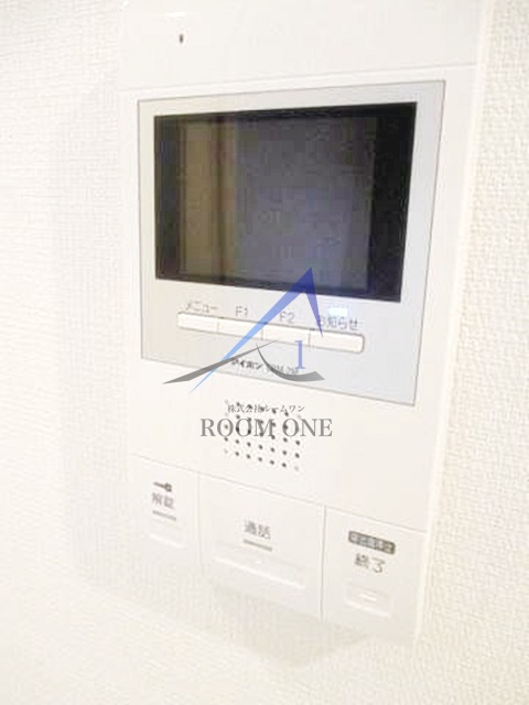 セキュリティ　モニター付きインターホンです。