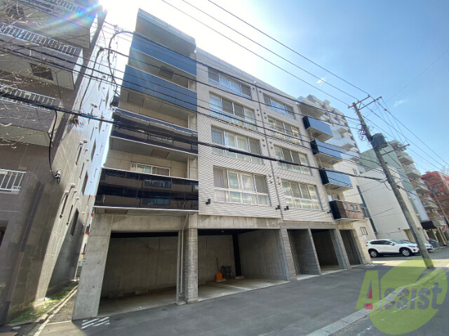 建物外観　札幌市中央区北６条西「ＬＩＥＮＭＡＲＵＹＡＭＡ」