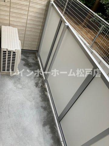 バルコニー　広々としたバルコニーです