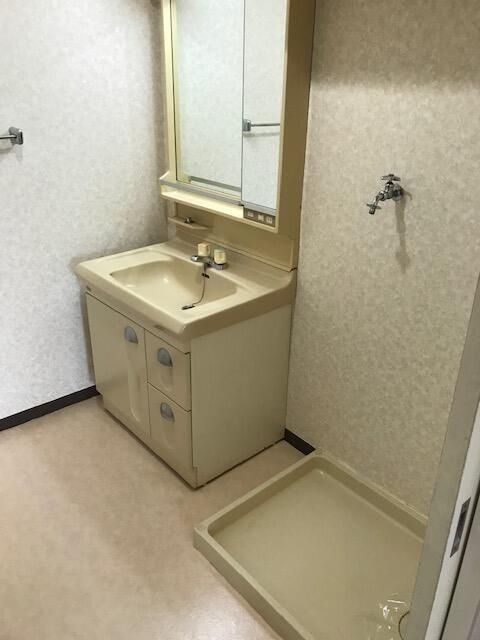洗面設備　※別タイプ間取り設備施工例　現況優先