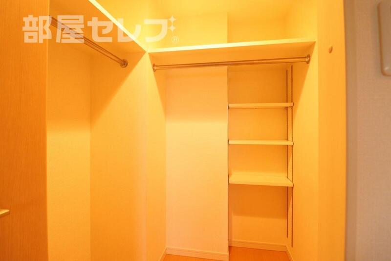 収納　他のタイプのお部屋です。