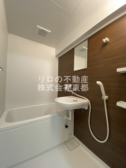 洗面設備　洗面ボウルもついているので、ここで洗顔できますね☆