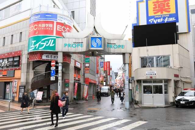 UR所沢パークタウン駅前通りの外観写真