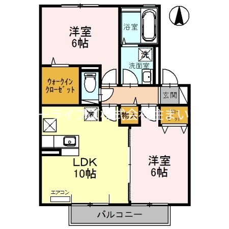 コンフォート東寝屋川の間取り写真