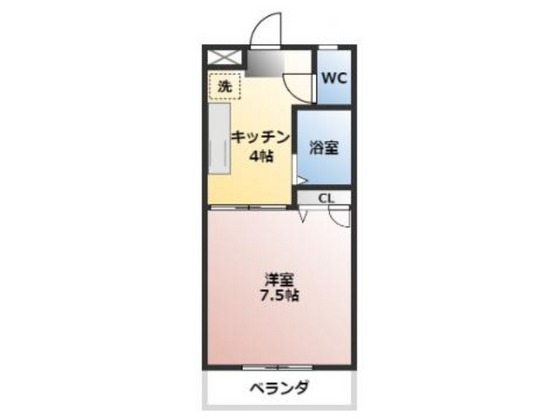 ビューラージュネスの間取り写真