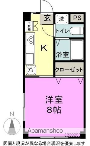 AKKパオの間取り写真