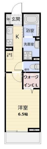 ＪＲ中央線 阿佐ケ谷駅 徒歩9分 2階建 築11年の間取り写真