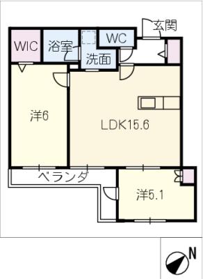 セレニティー本山の間取り写真