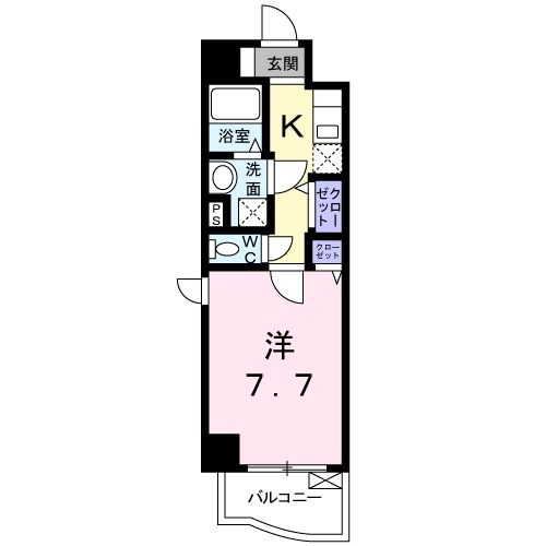 プラシードの間取り写真