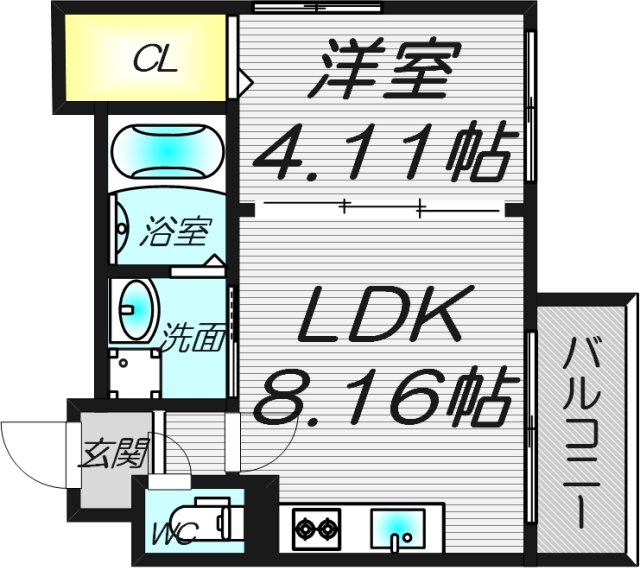 Lumiereの間取り写真
