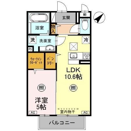 アスペルジュの間取り写真