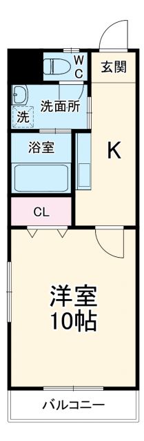 共和不動産ビルの間取り写真