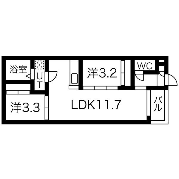 REGALEST堀田の間取り写真