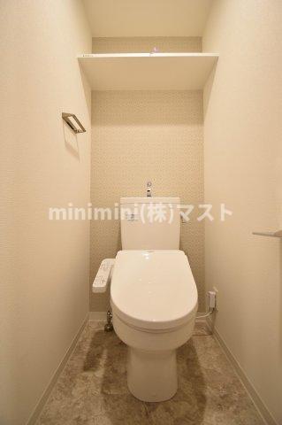ＪＲ大阪環状線 森ノ宮駅 徒歩4分 10階建 築6年のトイレ写真