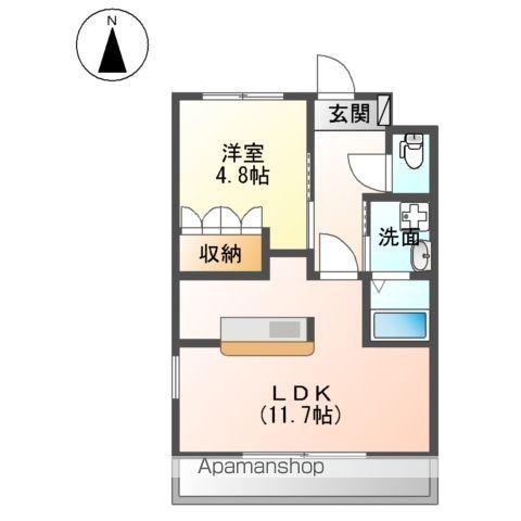 レスポワールの間取り写真