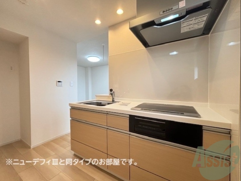 キッチン　建設中のため、写真はイメージになります。