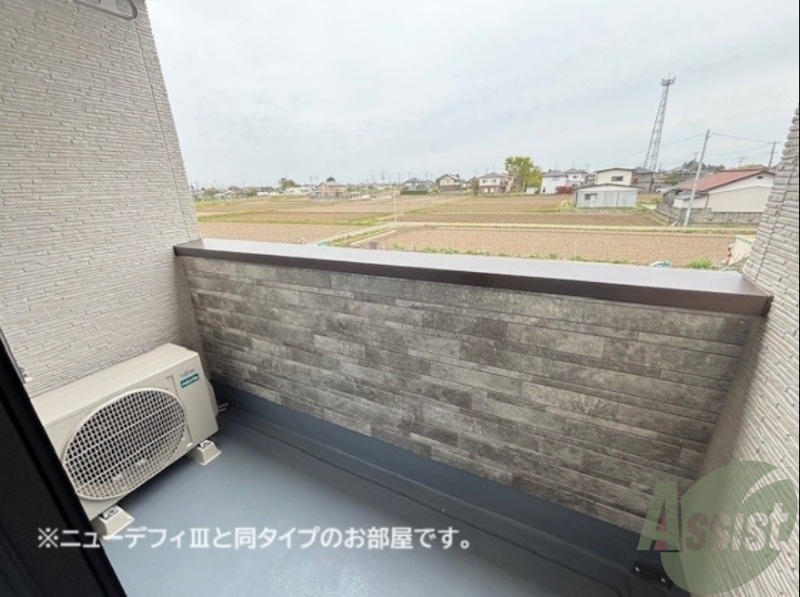 バルコニー　建設中のため、写真はイメージになります。