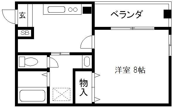 メゾン青龍館の間取り写真