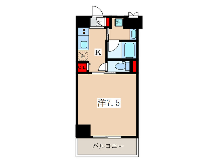 プライマル板橋本町の間取り写真