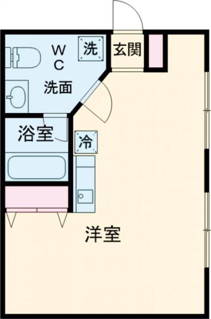 都営大江戸線 両国駅 徒歩6分 4階建 築21年の間取り写真