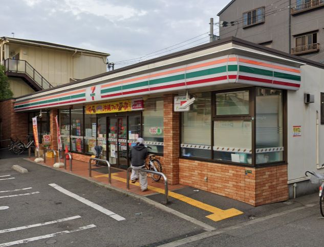 コンビニ　セブンイレブン 大阪南恩加島1丁目店（コンビニ）まで487m