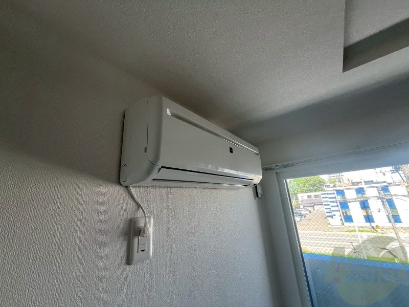 その他設備　エアコンがありますので夏でも快適に過ごせます！