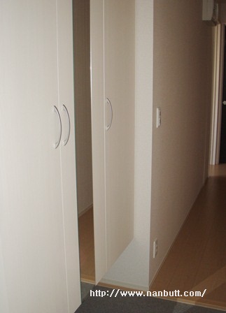 玄関　シューズボックス付き玄関