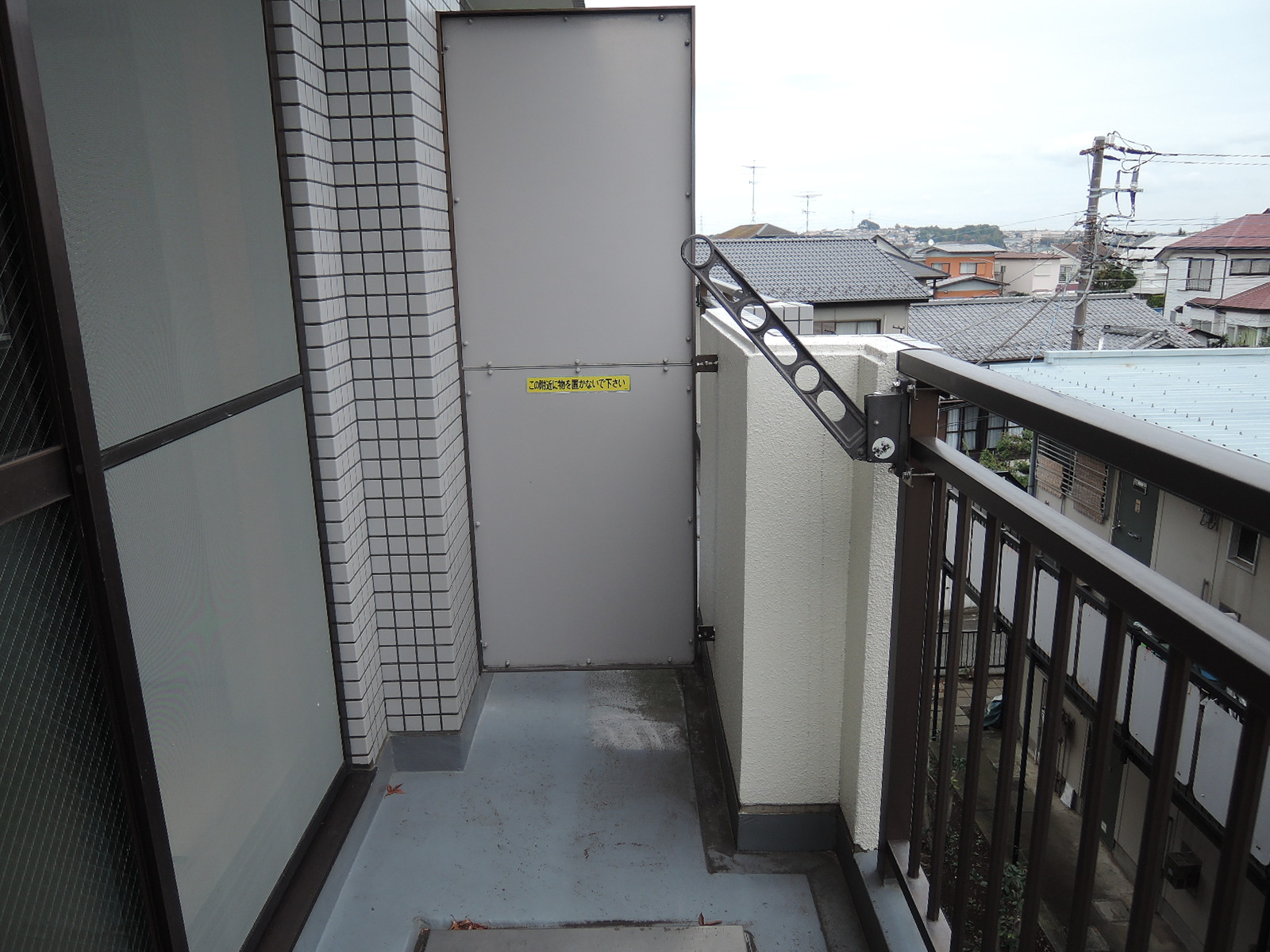眺望　前面に高い建物なく明るいお部屋です