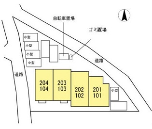 【広島市安佐北区口田南のアパートのその他】