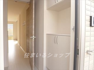 【広島市安佐北区口田南のアパートの玄関】