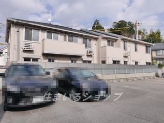 【広島市安佐北区口田南のアパートの建物外観】