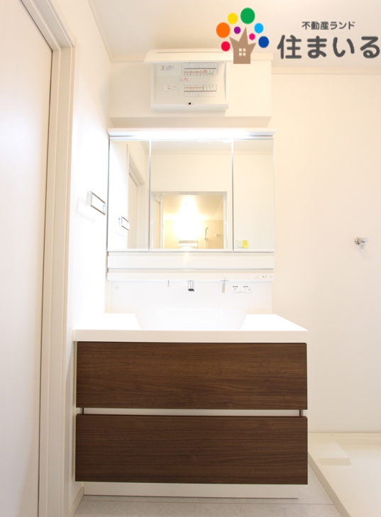 洗面設備　※写真は同社施工事例となります