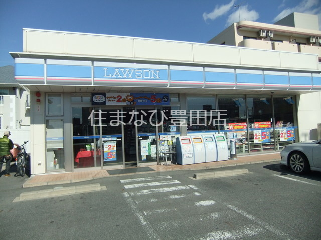 コンビニ　ローソン豊田東梅坪店（コンビニ）まで395m