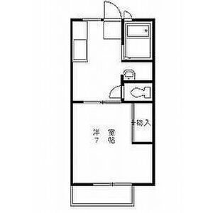 塩谷郡高根沢町光陽台のアパートの間取り