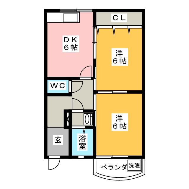 【マンション岡の間取り】