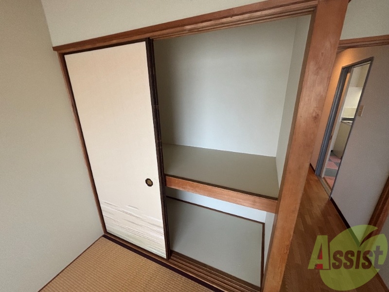 収納　奥行きもしっかりあるクローゼット