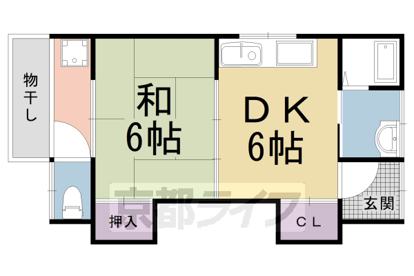 オークハウスの間取り