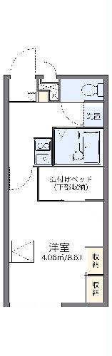 レオパレスコンドリーザの間取り